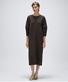 cloenc / クロエンス ロング・マキシ丈ワンピース | 【マシンウォッシュ】カットジョーゼットパフスリーブワンピース