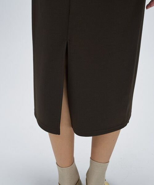 cloenc / クロエンス ロング・マキシ丈ワンピース | 【マシンウォッシュ】カットジョーゼットパフスリーブワンピース | 詳細15