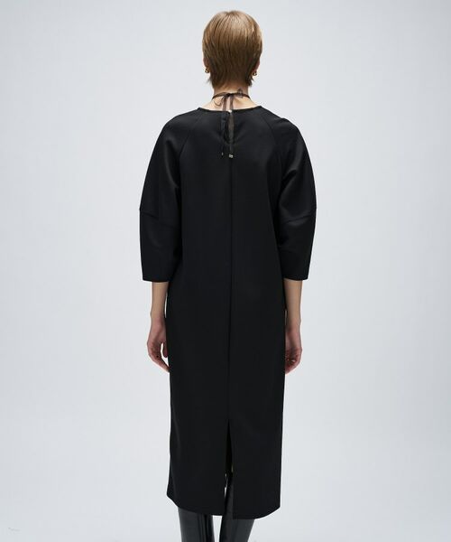 cloenc / クロエンス ロング・マキシ丈ワンピース | 【マシンウォッシュ】カットジョーゼットパフスリーブワンピース | 詳細19