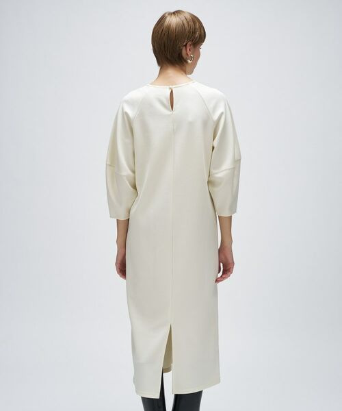 cloenc / クロエンス ロング・マキシ丈ワンピース | 【マシンウォッシュ】カットジョーゼットパフスリーブワンピース | 詳細3