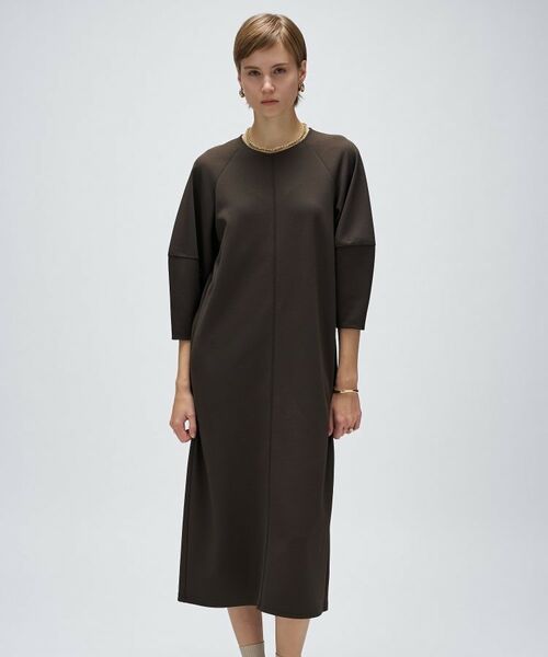 cloenc / クロエンス ロング・マキシ丈ワンピース | 【マシンウォッシュ】カットジョーゼットパフスリーブワンピース | 詳細7