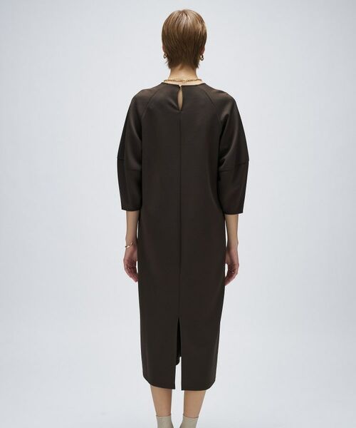 cloenc / クロエンス ロング・マキシ丈ワンピース | 【マシンウォッシュ】カットジョーゼットパフスリーブワンピース | 詳細9