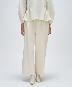 cloenc / クロエンス パンツ | 【セットアップ／マシンウォッシュ】カットジョーゼットイージーワイドパンツ