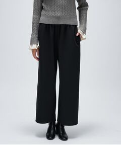 cloenc / クロエンス パンツ | 【セットアップ／マシンウォッシュ】カットジョーゼットイージーワイドパンツ