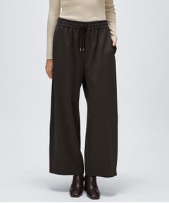 cloenc / クロエンス パンツ | 【セットアップ／マシンウォッシュ】カットジョーゼットイージーワイドパンツ