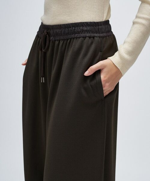 cloenc / クロエンス パンツ | 【セットアップ／マシンウォッシュ】カットジョーゼットイージーワイドパンツ | 詳細11