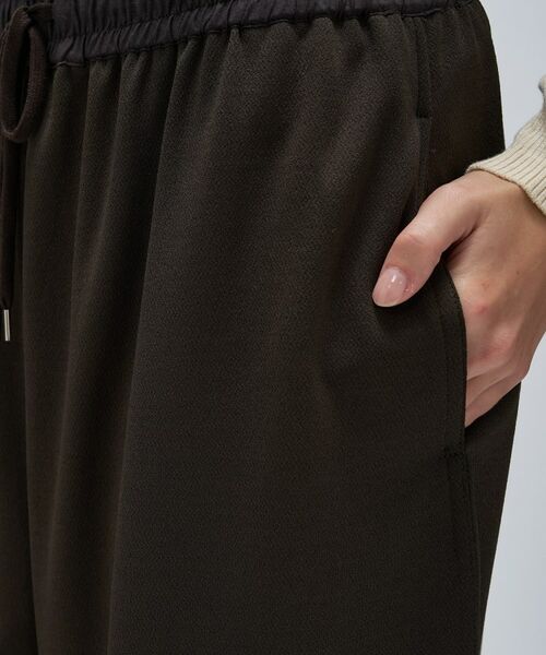 cloenc / クロエンス パンツ | 【セットアップ／マシンウォッシュ】カットジョーゼットイージーワイドパンツ | 詳細12