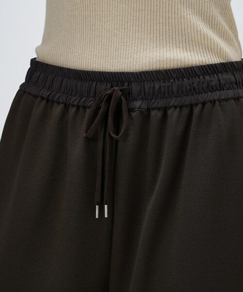 cloenc / クロエンス パンツ | 【セットアップ／マシンウォッシュ】カットジョーゼットイージーワイドパンツ | 詳細13