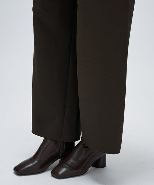 cloenc / クロエンス パンツ | 【セットアップ／マシンウォッシュ】カットジョーゼットイージーワイドパンツ | 詳細14