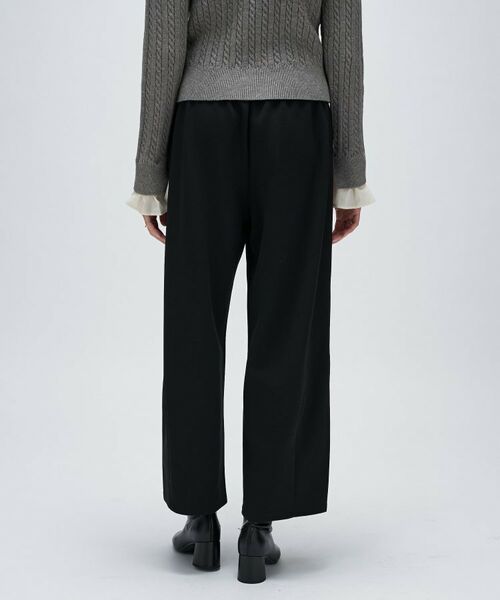 cloenc / クロエンス パンツ | 【セットアップ／マシンウォッシュ】カットジョーゼットイージーワイドパンツ | 詳細18