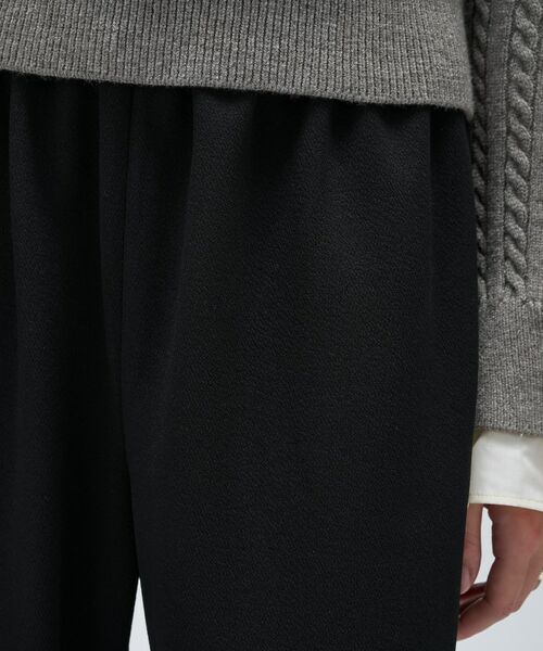 cloenc / クロエンス パンツ | 【セットアップ／マシンウォッシュ】カットジョーゼットイージーワイドパンツ | 詳細19