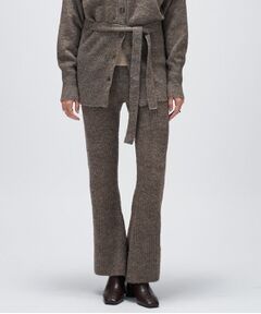 cloenc / クロエンス パンツ | 【セットアップ】リブニットフレアパンツ