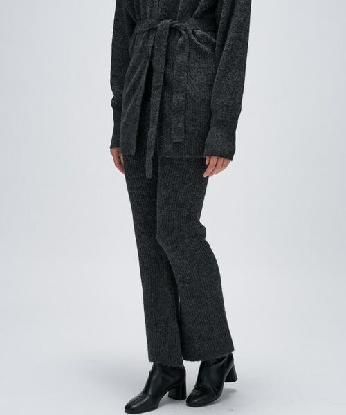 cloenc / クロエンス パンツ | 【セットアップ】リブニットフレアパンツ | 詳細10