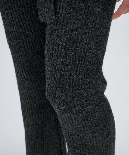 cloenc / クロエンス パンツ | 【セットアップ】リブニットフレアパンツ | 詳細12