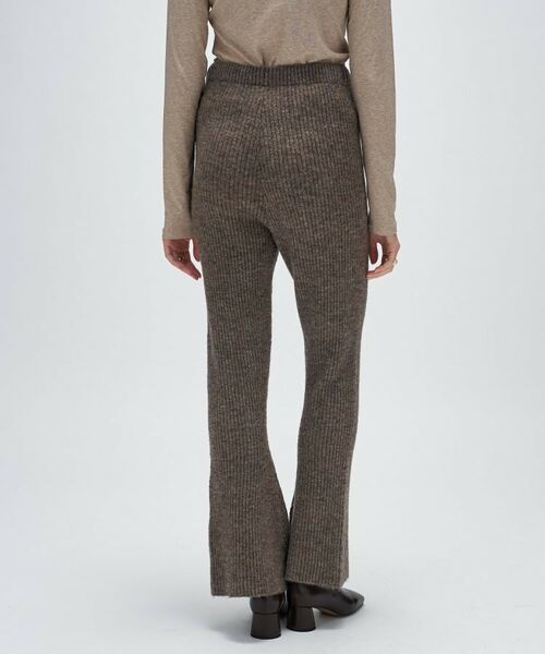 cloenc / クロエンス パンツ | 【セットアップ】リブニットフレアパンツ | 詳細4