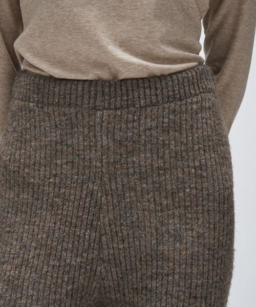 cloenc / クロエンス パンツ | 【セットアップ】リブニットフレアパンツ | 詳細5