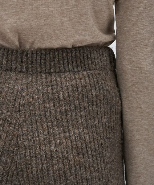 cloenc / クロエンス パンツ | 【セットアップ】リブニットフレアパンツ | 詳細6