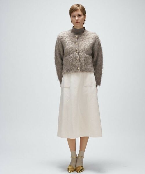 cloenc / クロエンス スカート | 【手洗い可】メルトンジャージフレアスカート | 詳細1