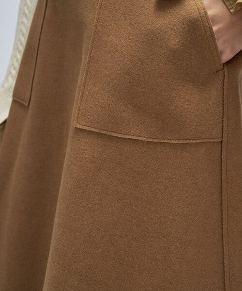 cloenc / クロエンス スカート | 【手洗い可】メルトンジャージフレアスカート | 詳細11