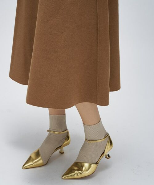 cloenc / クロエンス スカート | 【手洗い可】メルトンジャージフレアスカート | 詳細14