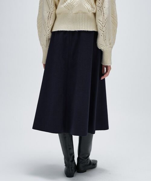 cloenc / クロエンス スカート | 【手洗い可】メルトンジャージフレアスカート | 詳細18