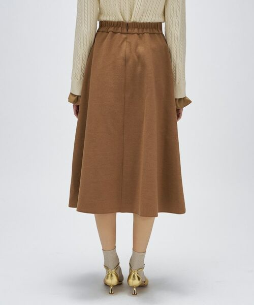 cloenc / クロエンス スカート | 【手洗い可】メルトンジャージフレアスカート | 詳細9