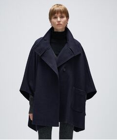 cloenc / クロエンス その他アウター | 【手洗い可】メルトンジャージポンチョコート