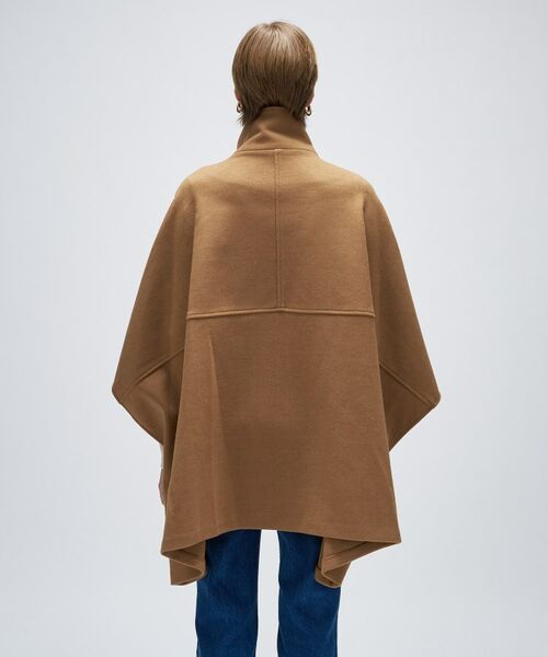 cloenc / クロエンス その他アウター | 【手洗い可】メルトンジャージポンチョコート | 詳細12