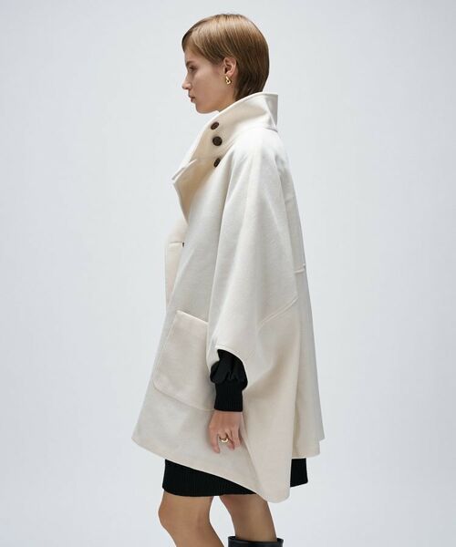 cloenc / クロエンス その他アウター | 【手洗い可】メルトンジャージポンチョコート | 詳細16