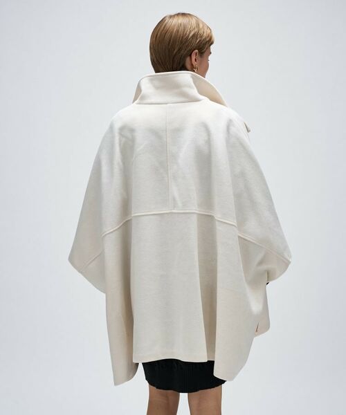 cloenc / クロエンス その他アウター | 【手洗い可】メルトンジャージポンチョコート | 詳細17