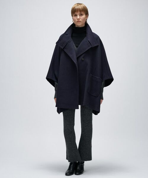 cloenc / クロエンス その他アウター | 【手洗い可】メルトンジャージポンチョコート | 詳細19