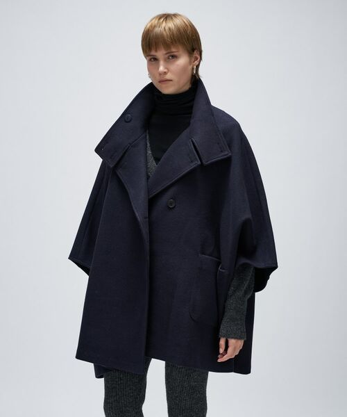 cloenc / クロエンス その他アウター | 【手洗い可】メルトンジャージポンチョコート | 詳細20