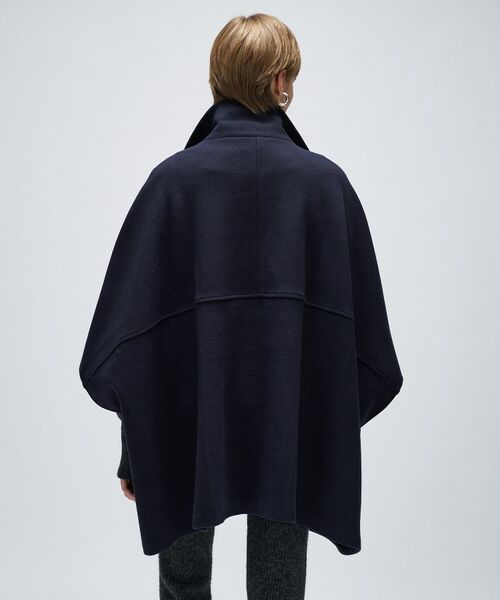 cloenc / クロエンス その他アウター | 【手洗い可】メルトンジャージポンチョコート | 詳細22
