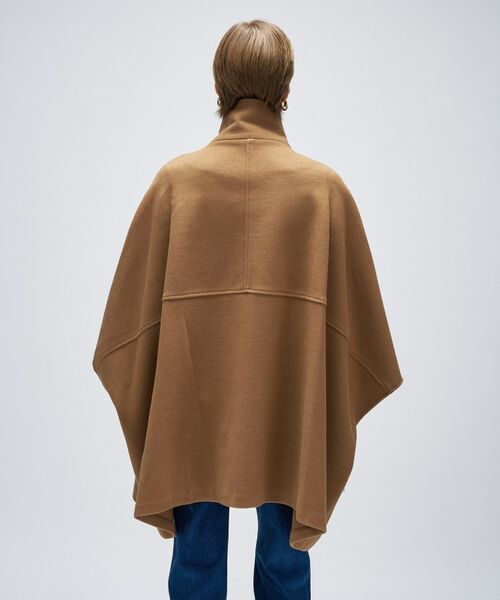 cloenc / クロエンス その他アウター | 【手洗い可】メルトンジャージポンチョコート | 詳細5