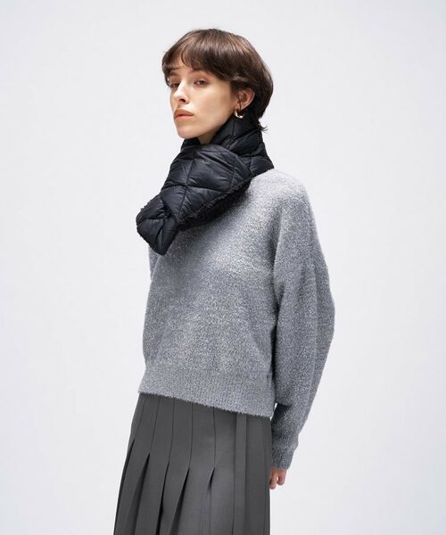 cloenc / クロエンス マフラー・ショール・スヌード・ストール | 【TAION】シティ リバーシブル ダウンマフラー | 詳細11