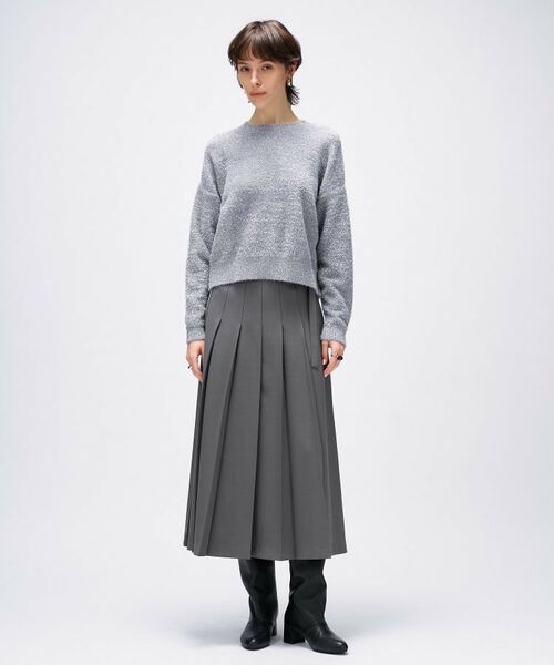 cloenc / クロエンス ニット・セーター | 【手洗い可】ラメフェザークルーネックニット | 詳細14