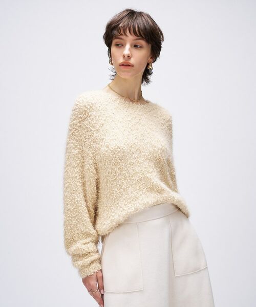 cloenc / クロエンス ニット・セーター | 【手洗い可】ポコポコフェザーオーバーニット | 詳細16
