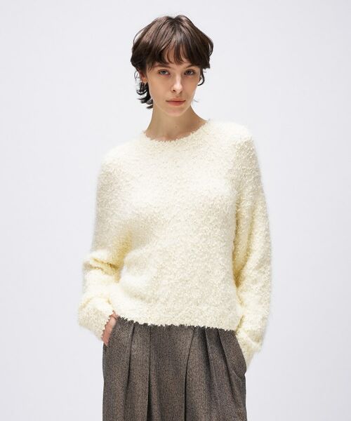 cloenc / クロエンス ニット・セーター | 【手洗い可】ポコポコフェザーオーバーニット | 詳細2