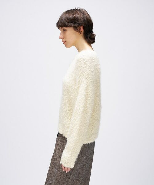 cloenc / クロエンス ニット・セーター | 【手洗い可】ポコポコフェザーオーバーニット | 詳細3