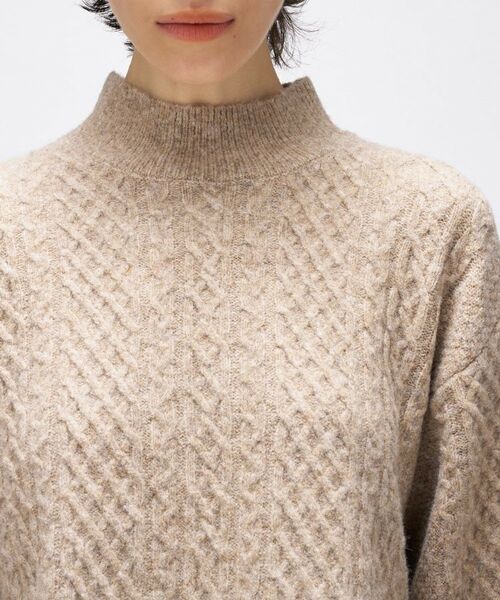 cloenc / クロエンス ニット・セーター | 【手洗い可】ニットドッキングペプラムプルオーバー | 詳細13