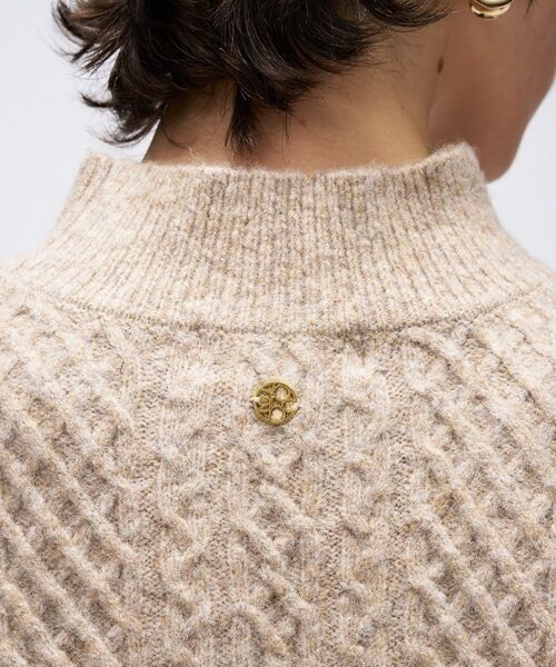 cloenc / クロエンス ニット・セーター | 【手洗い可】ニットドッキングペプラムプルオーバー | 詳細15