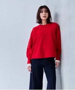 cloenc / クロエンス ニット・セーター | 【手洗い可】ドルマンロングリブニットプルオーバー