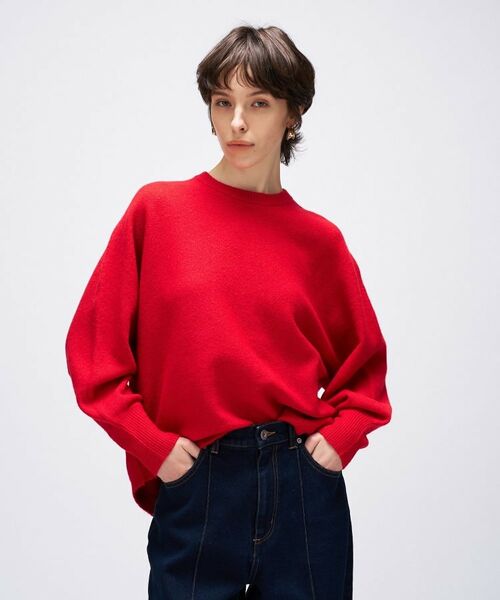 cloenc / クロエンス ニット・セーター | 【手洗い可】ドルマンロングリブニットプルオーバー | 詳細15