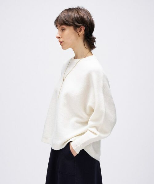 cloenc / クロエンス ニット・セーター | 【手洗い可】ドルマンロングリブニットプルオーバー | 詳細5