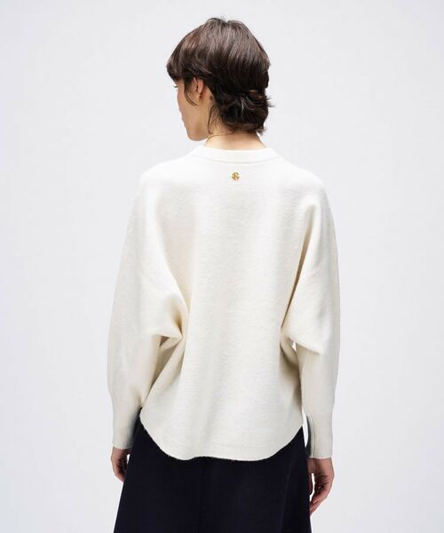 cloenc / クロエンス ニット・セーター | 【手洗い可】ドルマンロングリブニットプルオーバー | 詳細6