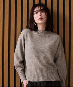 cloenc / クロエンス ニット・セーター | 【手洗い可】ラメハイネックニットプルオーバー