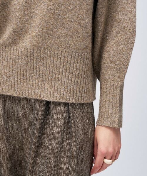 cloenc / クロエンス ニット・セーター | 【手洗い可】ラメハイネックニットプルオーバー | 詳細12