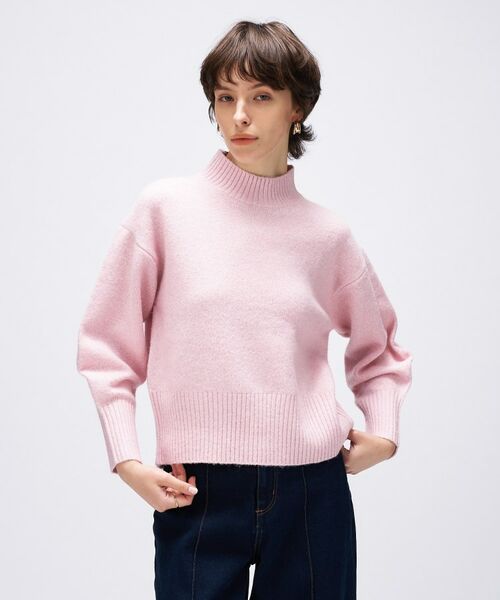 cloenc / クロエンス ニット・セーター | 【手洗い可】ラメハイネックニットプルオーバー | 詳細17