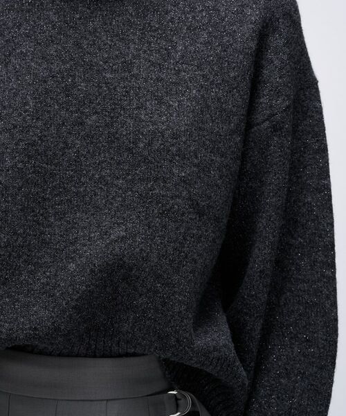 cloenc / クロエンス ニット・セーター | 【手洗い可】ラメハイネックニットプルオーバー | 詳細30