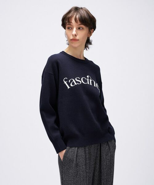 cloenc / クロエンス ニット・セーター | 【手洗い可】ロゴニットプルオーバー | 詳細14